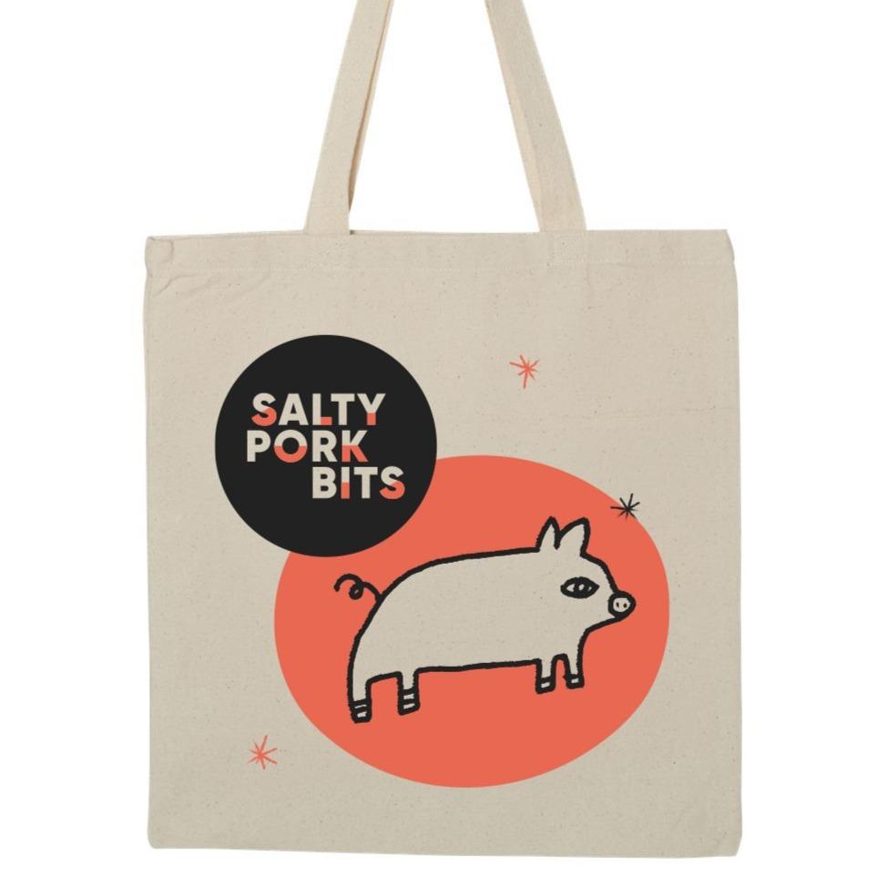 Salty Pork Bits Tote Bag